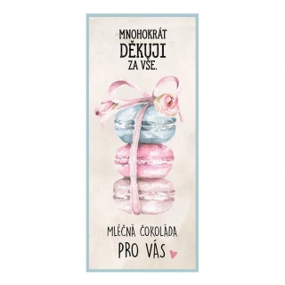 Dárková čokoláda - Děkuji