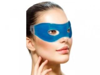 Chladící gelová maska s otvory na oči