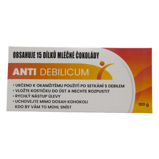 Vtipná dárková čokoláda - Anti-debilicum