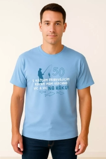 Pánské tričko k 50. narozeninám - Mám na háku