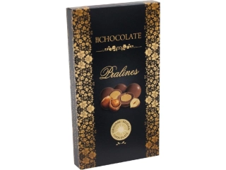 Pralinky z mléčné čokolády s lískooříškovou náplní - Severka 90g