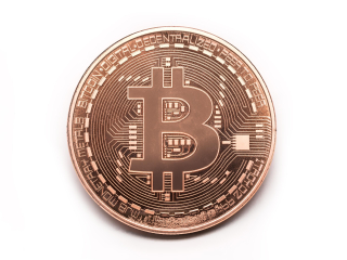 Bitcoin BTC v pouzdře