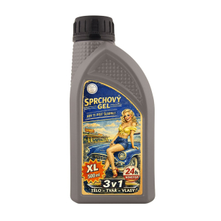 Sprchový gel 3v1 500ml Retro - Blondýnka