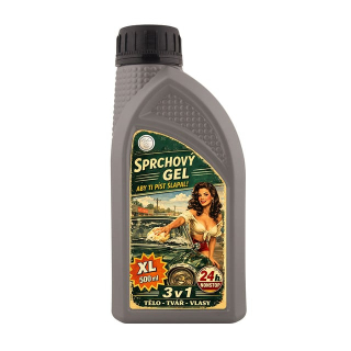 Sprchový gel 3v1 500ml Retro - Brunetka