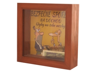 Dřevěná pokladnička na důchod – Bezpečné spoření na důchod