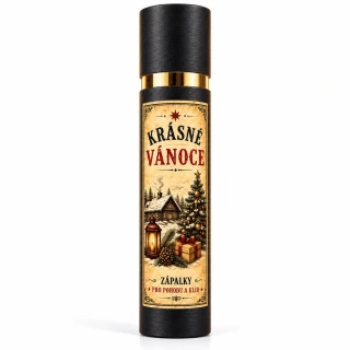 Krbové zápalky - Krásné vánoce XL