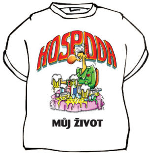 Tričko s potiskem - Hospoda