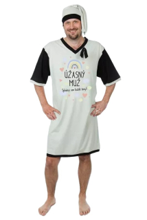 Pánská noční košile - Úžasný muž