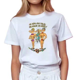Dámské tričko výročí 35 let