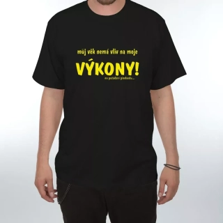 Tričko s potiskem - Výkony